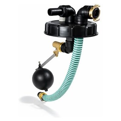 FN-Technik IBC Robinet d'eau de pluie avec sécurité de surcharge / raccord de pompe Couvercle DN 150 FN-Technik IBC Robinet d'eau de pluie avec sécurité de surcharge / raccord de pompe Couvercle DN 150