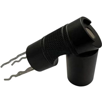 Mealoodiousmusea Outil de réparation de divot de golf en alliage d'aluminium Vert Fourche portable Mealoodiousmusea Outil de réparation de divot de golf en alliage d'aluminium Vert Fourche portable