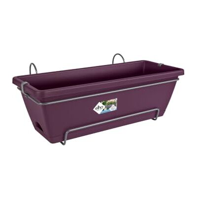 Elho Barcelona Allin 1 50cm Balconnière Mauve Érable L 27.5 x W 49.5 x H 18.5 cm Soucoupe Intégrée Convient à une Utilisation Extérieure Plastique 100% recyclé Elho Barcelona Allin 1 50cm Balconnière Mauve Érable L 27.5 x W 49.5 x H 18.5 cm Soucoupe Intégrée Convient à une Utilisation Extérieure Plastique 100% recyclé