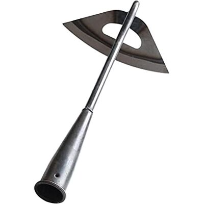 WSTERAO Houe de Jardin Houe Creuse Houe de désherbage en Acier Inoxydable avec désherbeur à Long Manche Houes à betteraves de Jardin pour ameublir Le Sol, râteaux de désherbage ménagers WSTERAO Houe de Jardin Houe Creuse Houe de désherbage en Acier Inoxydable avec désherbeur à Long Manche Houes à betteraves de Jardin pour ameublir Le Sol, râteaux de désherbage ménagers