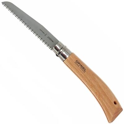 OPINEL N°12 Scie Scie Pliante Jardinage Scie Pliable Coupe-Branche Lame en Carbone Revêtement Anti-Corrosion Lame et Manche en Bois de Hêtre, Mixte Adulte, Marron, 12 cm OPINEL N°12 Scie Scie Pliante Jardinage Scie Pliable Coupe-Branche Lame en Carbone Revêtement Anti-Corrosion Lame et Manche en Bois de Hêtre, Mixte Adulte, Marron, 12 cm