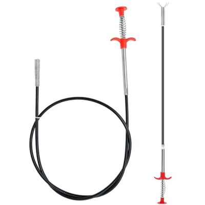 Duoleimi 200 cm/90 cm Pince à Griffes Flexibles, 2 Pièces Nettoyeur de Tuyaux Nettoyeur de Canalisation Spirale Spirale Bras de Poignet Nettoyeurs de Canalisations Télescopiques pour Cuisine Salle de Duoleimi 200 cm/90 cm Pince à Griffes Flexibles, 2 Pièces Nettoyeur de Tuyaux Nettoyeur de Canalisation Spirale Spirale Bras de Poignet Nettoyeurs de Canalisations Télescopiques pour Cuisine Salle de