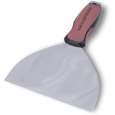 Marshalltown JK886SSD 6" SS Couteau à joint large avec poignée Durasoft Argenté Marshalltown JK886SSD 6" SS Couteau à joint large avec poignée Durasoft Argenté