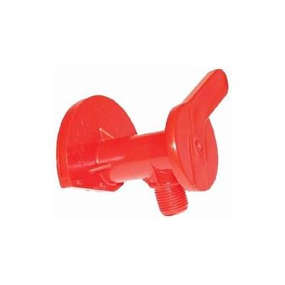 ROLLY TOYS Robinet de vidange pour fumier rouge ROLLY TOYS Robinet de vidange pour fumier rouge
