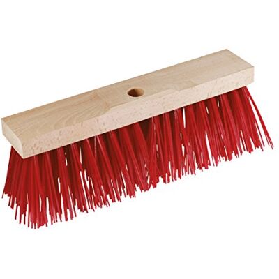 Kerbl 29519 Balai de Rue avec Poils Rouges Kerbl 29519 Balai de Rue avec Poils Rouges