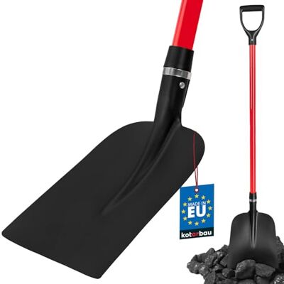 KOTARBAU ® Pelle à sable professionnelle avec manche en fibre de verre pour transporter la terre KOTARBAU ® Pelle à sable professionnelle avec manche en fibre de verre pour transporter la terre