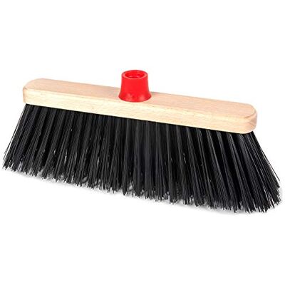 La Briantina Balai industriel d'extérieur pour jardins, balcons et allées, robuste avec poils denses et rigides, largeur 27,5 cm, multicolore La Briantina Balai industriel d'extérieur pour jardins, balcons et allées, robuste avec poils denses et rigides, largeur 27,5 cm, multicolore