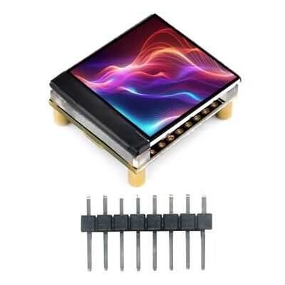 Waveshare ESP32-S3 Carte de développement d'affichage 1,3" 240 × 240 pixels 262 K couleur LCD, puce pilote d'affichage ST7789V2 intégrée et IMU 6 axes, communication SPI Waveshare ESP32-S3 Carte de développement d'affichage 1,3" 240 × 240 pixels 262 K couleur LCD, puce pilote d'affichage ST7789V2 intégrée et IMU 6 axes, communication SPI