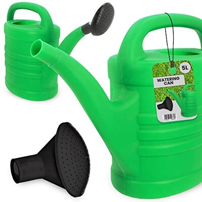 Instalguru Arrosoir en plastique de 5 l Arrosoir de jardin Arrosoir en plastique Léger Efficace et durable Outil de jardin Entretien des plantes Arrosage extérieur Buse d'arrosage Outils de Instalguru Arrosoir en plastique de 5 l Arrosoir de jardin Arrosoir en plastique Léger Efficace et durable Outil de jardin Entretien des plantes Arrosage extérieur Buse d'arrosage Outils de