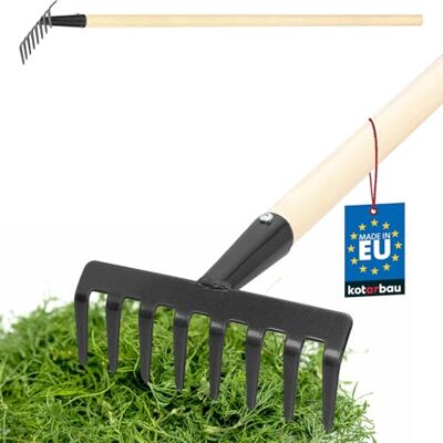KOTARBAU ® Râteau en acier avec 8 dents. Chaque jardin a besoin de vous KOTARBAU ® Râteau en acier avec 8 dents. Chaque jardin a besoin de vous