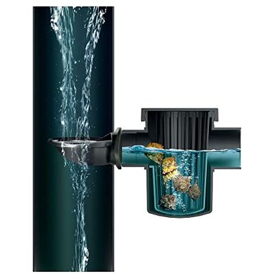 YourCasa ® Collecteur de pluie pour raccorder le tuyau de descente et le réservoir d'eau de pluie avec filtre et perceuse. Raccord de vidange de gouttière YourCasa ® Collecteur de pluie pour raccorder le tuyau de descente et le réservoir d'eau de pluie avec filtre et perceuse. Raccord de vidange de gouttière
