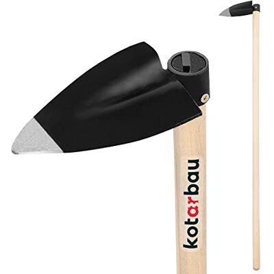 KOTARBAU ® Binette de jardin en forme de cœur 157 x 130 mm Avec manche de 110 cm En bois KOTARBAU ® Binette de jardin en forme de cœur 157 x 130 mm Avec manche de 110 cm En bois
