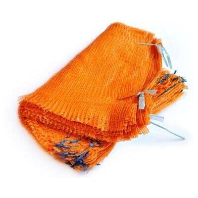 WITPOCE Prostko Lot de 100 sacs en maille tissée Orange 55 x 80 cm Capacité 30 kg WITPOCE Prostko Lot de 100 sacs en maille tissée Orange 55 x 80 cm Capacité 30 kg