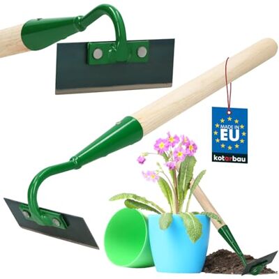 KOTARBAU ® Herbe de jardinage avec manche en bois KOTARBAU ® Herbe de jardinage avec manche en bois