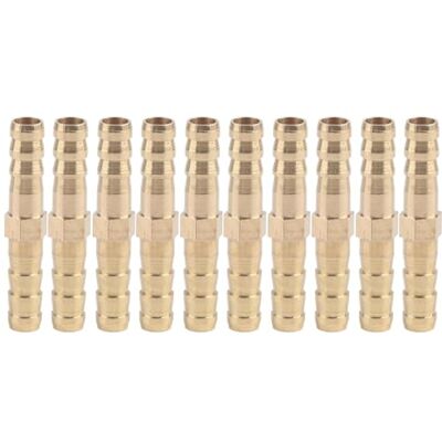Marhynchus Outil de Connecteur de Tuyau, Connecteur Droit à Deux Voies, Droit pour Raccordement de Tuyaux(6mm 10pcs) Marhynchus Outil de Connecteur de Tuyau, Connecteur Droit à Deux Voies, Droit pour Raccordement de Tuyaux(6mm 10pcs)