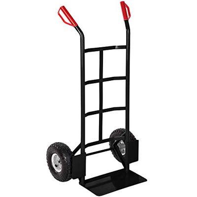 tectake ® Diable Chariot de Transport Max. 200kg Pneus Tout Terrain Solides Diable demenagement Diable escalier Diable de manutention Kit déménagement pour Maison Bureau Salon Professionnel Voyages tectake ® Diable Chariot de Transport Max. 200kg Pneus Tout Terrain Solides Diable demenagement Diable escalier Diable de manutention Kit déménagement pour Maison Bureau Salon Professionnel Voyages