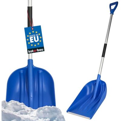 KOTARBAU ® Pelle À Neige 36 cm avec Manche en Aluminium Pelle en Plastique Renforcé avec Raccords en Métal avec Manche Ergonomique Pelle À Grains Bleu 136 cm KOTARBAU ® Pelle À Neige 36 cm avec Manche en Aluminium Pelle en Plastique Renforcé avec Raccords en Métal avec Manche Ergonomique Pelle À Grains Bleu 136 cm