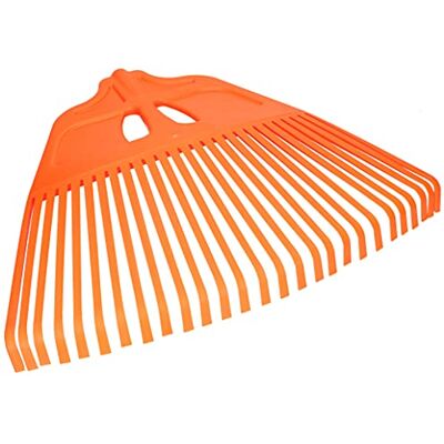KOTARBAU ® Rateau à Feuilles Plastique 27 Dents Orange sans Manche Râteau Jardin Balai à Gazon Ramasse Feuilles Léger Résistant Entretien Jardin KOTARBAU ® Rateau à Feuilles Plastique 27 Dents Orange sans Manche Râteau Jardin Balai à Gazon Ramasse Feuilles Léger Résistant Entretien Jardin