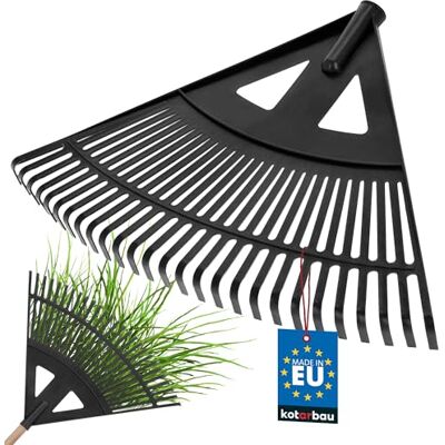 KOTARBAU ® Rateau à Feuilles Plastique 58 cm Noir sans Manche Râteau Jardin Balai à Gazon Ramasse Feuilles Léger Résistant Entretien Jardin KOTARBAU ® Rateau à Feuilles Plastique 58 cm Noir sans Manche Râteau Jardin Balai à Gazon Ramasse Feuilles Léger Résistant Entretien Jardin