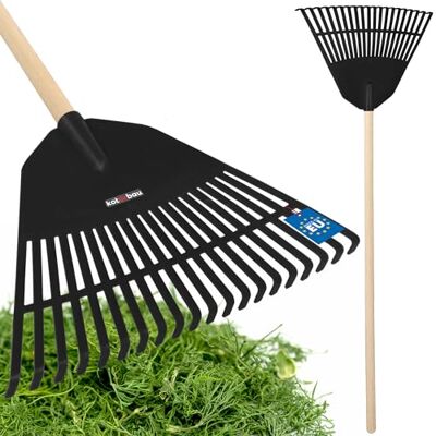 KOTARBAU ® Râteau à feuilles en plastique avec manche vert céladon 300 x 450 mm Grand râteau à feuilles Outil de jardin Râteau à gazon large Râteau en plastique KOTARBAU ® Râteau à feuilles en plastique avec manche vert céladon 300 x 450 mm Grand râteau à feuilles Outil de jardin Râteau à gazon large Râteau en plastique
