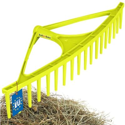 KOTARBAU ® Rateau Jardin Rateau à Feuilles Plastique 64 cm Vert Menthe 18 Dents sans Manche Outil Jardinage Léger Ramasse Herbe Gazon Branches Déchets KOTARBAU ® Rateau Jardin Rateau à Feuilles Plastique 64 cm Vert Menthe 18 Dents sans Manche Outil Jardinage Léger Ramasse Herbe Gazon Branches Déchets