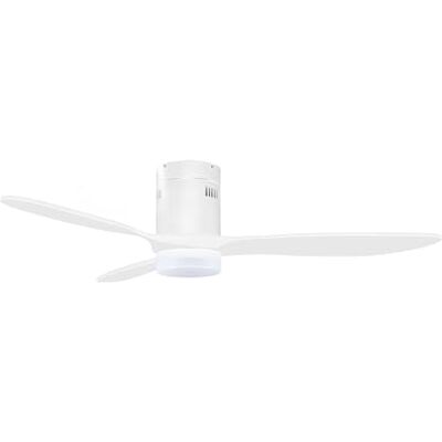 Orbegozo CP 174132 Ventilateur de plafond avec lumière, moteur CC, 35 W, 6 vitesses, LED CCT réglable (lumière LED 18 W), ultra silencieux, fonction hiver/été Orbegozo CP 174132 Ventilateur de plafond avec lumière, moteur CC, 35 W, 6 vitesses, LED CCT réglable (lumière LED 18 W), ultra silencieux, fonction hiver/été