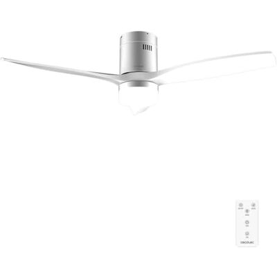 Cecotec EnergySilence Aero 5600 Classic Iron & White Ventilateur de plafond avec lumière et télécommande 52" Moteur DC 40 W, 3 pales, lumière LED, minuteur, 6 vitesses, mode hiver/été Cecotec EnergySilence Aero 5600 Classic Iron & White Ventilateur de plafond avec lumière et télécommande 52" Moteur DC 40 W, 3 pales, lumière LED, minuteur, 6 vitesses, mode hiver/été