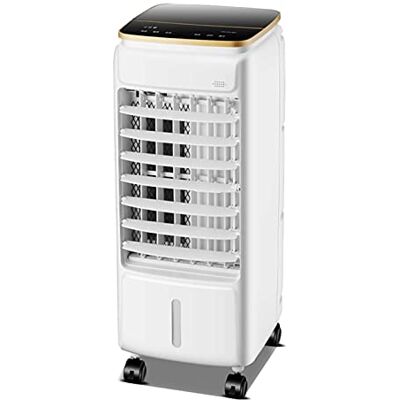 LVSEWOA Refroidisseur de climatiseur portable 9000BTU 3 vitesses de ventilation, affichage LED, télécommande + minuterie 24 heures Réservoir d'eau de 5 litres Solution de refroidissement efficace pour LVSEWOA Refroidisseur de climatiseur portable 9000BTU 3 vitesses de ventilation, affichage LED, télécommande + minuterie 24 heures Réservoir d'eau de 5 litres Solution de refroidissement efficace pour
