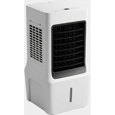 GWFBLID Rafraîchisseur d'air portable avec 3 vitesses, réservoir de 12 l, 2 bacs à glace, oscillation automatique à 60°, 4 roues, ventilateur air froid pour la maison GWFBLID Rafraîchisseur d'air portable avec 3 vitesses, réservoir de 12 l, 2 bacs à glace, oscillation automatique à 60°, 4 roues, ventilateur air froid pour la maison