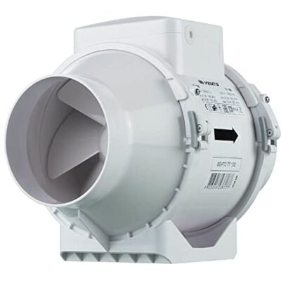 VENTS Aspiration d'air TT 125 Dual Fan 220/280 m³/h (125 mm) VENTS Aspiration d'air TT 125 Dual Fan 220/280 m³/h (125 mm)