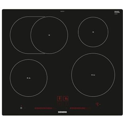 Siemens EH601LFC1E - Noir - plaque de cuisson à induction Siemens EH601LFC1E - Noir - plaque de cuisson à induction