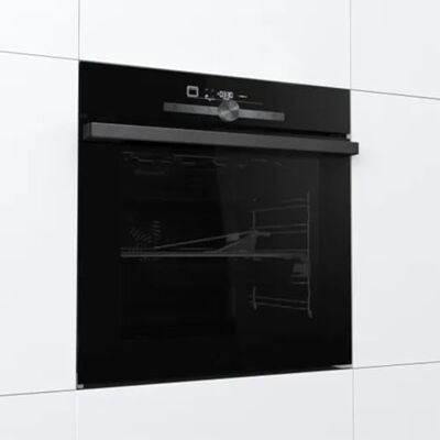 Hisense BI350BGPZ, Four encastré, fonction pizza 3:30 min à 350 °, poêle antiadhésive et pelle inclus, affichage numérique, 77 l, 23 fonctions, rails télescopiques, pyrolyse, noir, four à pizza Hisense BI350BGPZ, Four encastré, fonction pizza 3:30 min à 350 °, poêle antiadhésive et pelle inclus, affichage numérique, 77 l, 23 fonctions, rails télescopiques, pyrolyse, noir, four à pizza