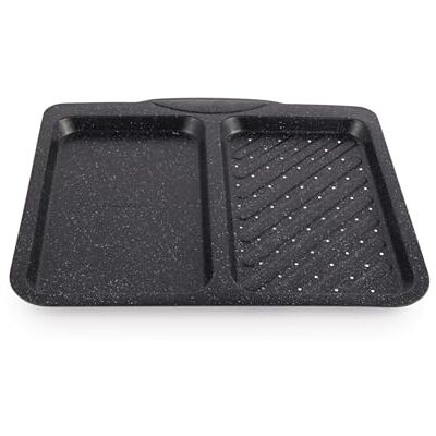 Salter Megastone 40 cm Plaque à pâtisserie divisée - Antiadhésive Salter Megastone 40 cm Plaque à pâtisserie divisée - Antiadhésive