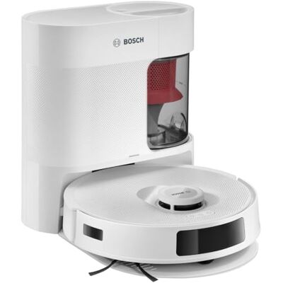 Bosch BCRD1W Robot Aspirateur Blanc - Aspiration et Lavage Bosch BCRD1W Robot Aspirateur Blanc - Aspiration et Lavage