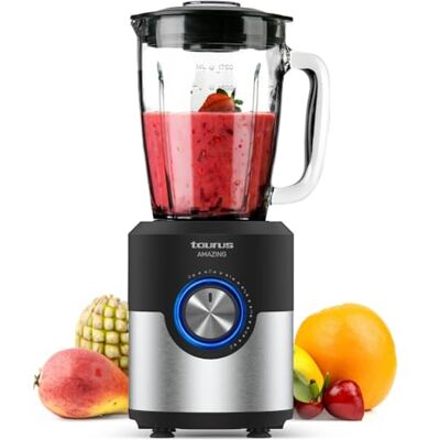 TAURUS 912463000 - 1200 W, 1750 ml, Inox - Mixeur TAURUS 912463000 - 1200 W, 1750 ml, Inox - Mixeur