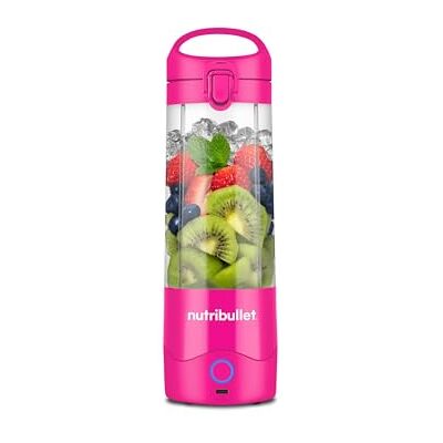 NUTRIBULLET NBP003BP Rose Mixeur Portable - 100 W, 475 ml, Sans BPA NUTRIBULLET NBP003BP Rose Mixeur Portable - 100 W, 475 ml, Sans BPA