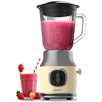 Cecotec - RetroTwist - Jaune - 1L - Blender Cecotec - RetroTwist - Jaune - 1L - Blender