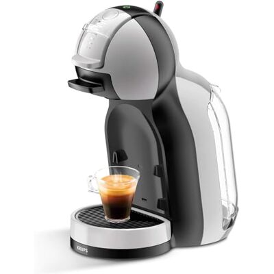 Krups Nescafé Dolce Gusto Mini Me 0,8L Gris Arctique KP123B10 Gris arctique, avec un design compact, s'adapte bien aux petites cuisines et convient pour les boissons chaudes ou froides. Krups Nescafé Dolce Gusto Mini Me 0,8L Gris Arctique KP123B10 Gris arctique, avec un design compact, s'adapte bien aux petites cuisines et convient pour les boissons chaudes ou froides.