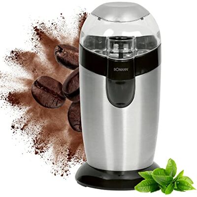 Bomann KSW 445 CB Moulin à café 120 W Gris/Noir Bomann KSW 445 CB Moulin à café 120 W Gris/Noir
