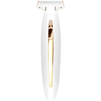 Cenocco , CC9087, Épilateur éléctrique corporel, Batterie : 150AHM, 3.7V, Couleur : Blanc avec une touche d'or rose Cenocco , CC9087, Épilateur éléctrique corporel, Batterie : 150AHM, 3.7V, Couleur : Blanc avec une touche d'or rose