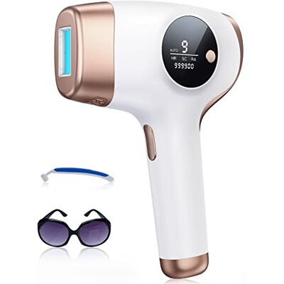 AMINZER 3 en 1 Epilateur Lumiere Pulsee, 9 Niveaux Dnergie IPL Épilateur Laser, Epilateur Femme avec 2 Modes pour Hommes, Femmes, Visage, Corps, Maillot, Aisselles 999.990 Flashs AMINZER 3 en 1 Epilateur Lumiere Pulsee, 9 Niveaux Dnergie IPL Épilateur Laser, Epilateur Femme avec 2 Modes pour Hommes, Femmes, Visage, Corps, Maillot, Aisselles 999.990 Flashs