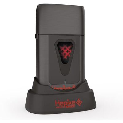 Kiepe Hepike Shaver Series Rasoir professionnel avec feuille de titane doré, désinfection UV, batterie de 2000 mAh, moteur à couple élevé et construction métallique robuste, chargeur USB-C (rouge) Kiepe Hepike Shaver Series Rasoir professionnel avec feuille de titane doré, désinfection UV, batterie de 2000 mAh, moteur à couple élevé et construction métallique robuste, chargeur USB-C (rouge)