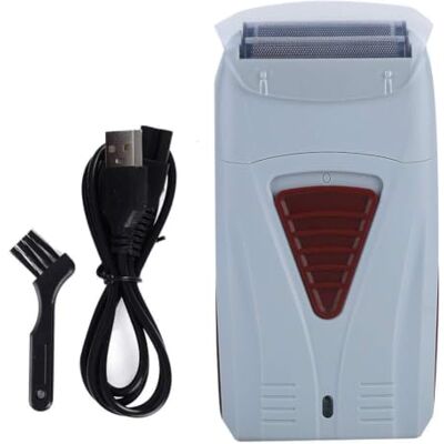 VBESTLIFE Rechargeable Foil Shavers Electric Hair Clipper Trimmer Double Head Rasoir alternatif avec cable de chargement USB, VBESTLIFE Rechargeable Foil Shavers Electric Hair Clipper Trimmer Double Head Rasoir alternatif avec cable de chargement USB,
