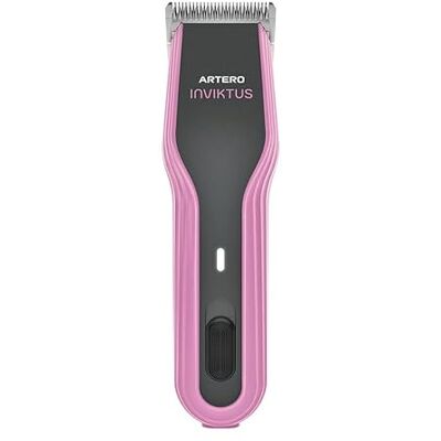 ARTERO Inviktus Machine de coupe de cheveux A5 professionnelle à faible vibration avec moteur à 2 vitesses, batterie intégrée et base de charge verticale, lame n°10 incluse (lilas) ARTERO Inviktus Machine de coupe de cheveux A5 professionnelle à faible vibration avec moteur à 2 vitesses, batterie intégrée et base de charge verticale, lame n°10 incluse (lilas)