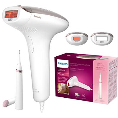 Philips Lumea Advanced IPL BRI921/00 Appareil d'épilation avec stylo tondeuse de finition Satin Compact Philips Lumea Advanced IPL BRI921/00 Appareil d'épilation avec stylo tondeuse de finition Satin Compact