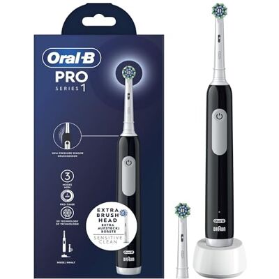 Oral-B Pro Series 1 - Tête de brosse supplémentaire noire Oral-B Pro Series 1 - Tête de brosse supplémentaire noire