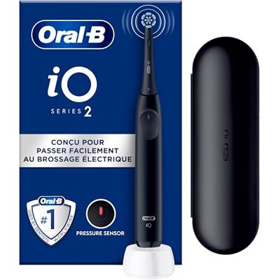 ORAL-B iO Series 2 Noir Nuit - Brosse à dents électrique ORAL-B iO Series 2 Noir Nuit - Brosse à dents électrique