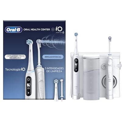 Brosse à dents électrique Oral-B iO6 & OxyJet et hydropulseur - Brosse électrique Brosse à dents électrique Oral-B iO6 & OxyJet et hydropulseur - Brosse électrique