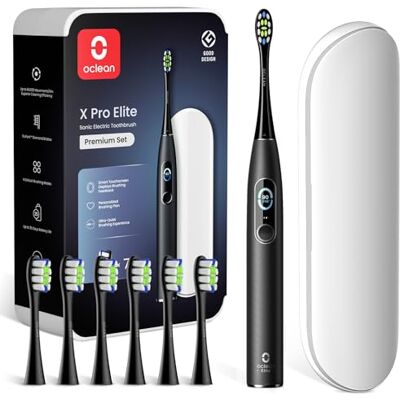 Samsung TEC Oclean X Pro Elite Tête de Brosse Électrique - Charge Rapide Sans Fil - Étanche Samsung TEC Oclean X Pro Elite Tête de Brosse Électrique - Charge Rapide Sans Fil - Étanche