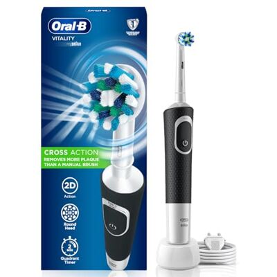 Procter & Gamble Oral-B Vitality 100 Brosse À Dents Électrique Noire Procter & Gamble Oral-B Vitality 100 Brosse À Dents Électrique Noire